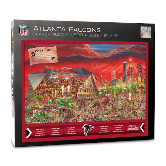 Joe Journeyman NFL 500 Piece Jigsaw Puzzle By Youthefan in Atlanta Falcons | 18" x 24" | Michaels®